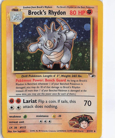 Brock’s Rhydon 2/132 (H)