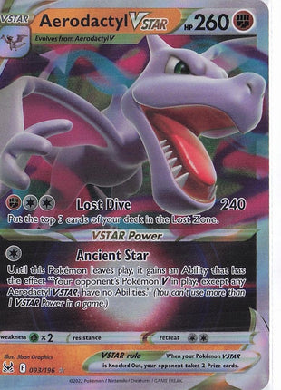 Aerodactyl VSTAR 093/196