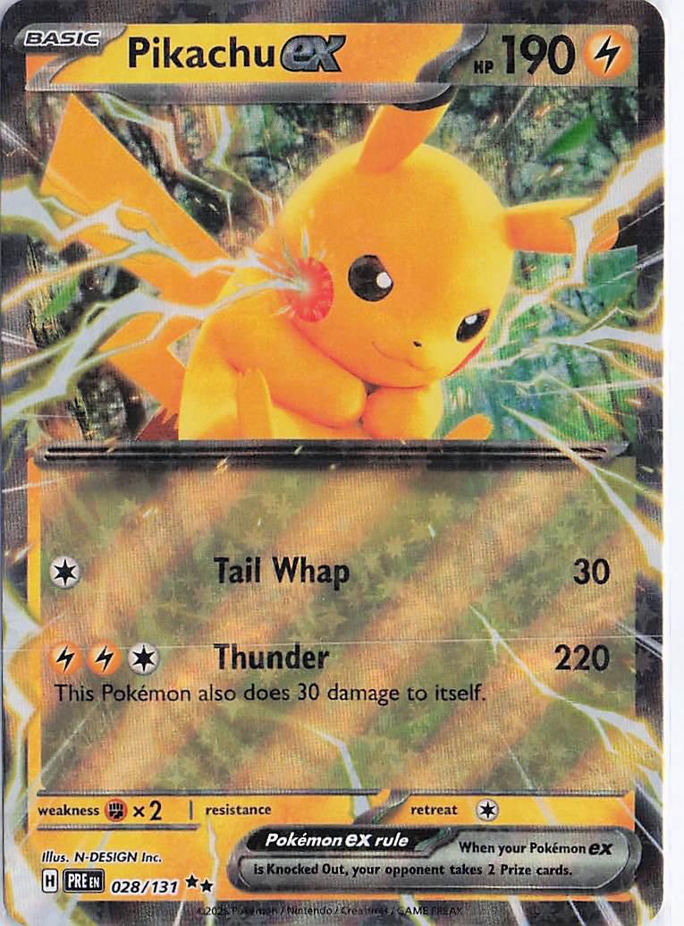 Pikachu ex 028/131