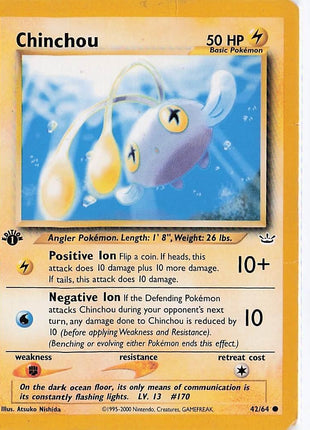 Chinchou 42/64 (1st)