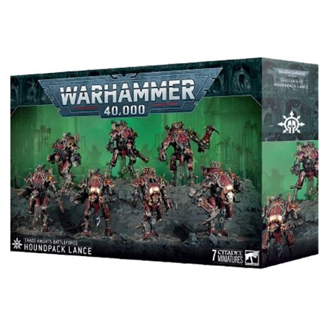 Warhammer 40k - Chaos Knights Battleforce Houndpack Lance