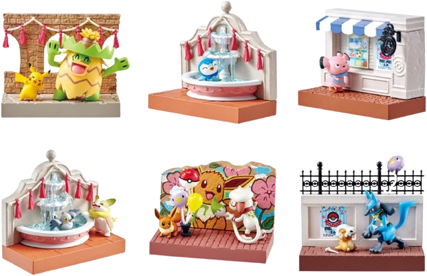 Pokemon - Town 2 Festival Street Corner Blind Box