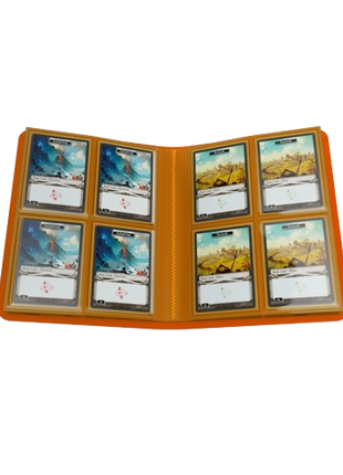 Gamegenic - Orange 8 Pocket Casual Album Binder