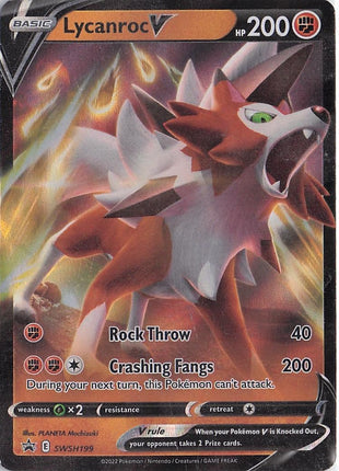 Lycanroc V SWSH199 (D)