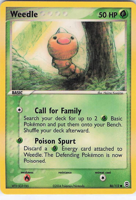 Weedle 86/112