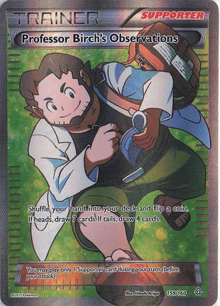 Professor Birch’s Observations 159/160