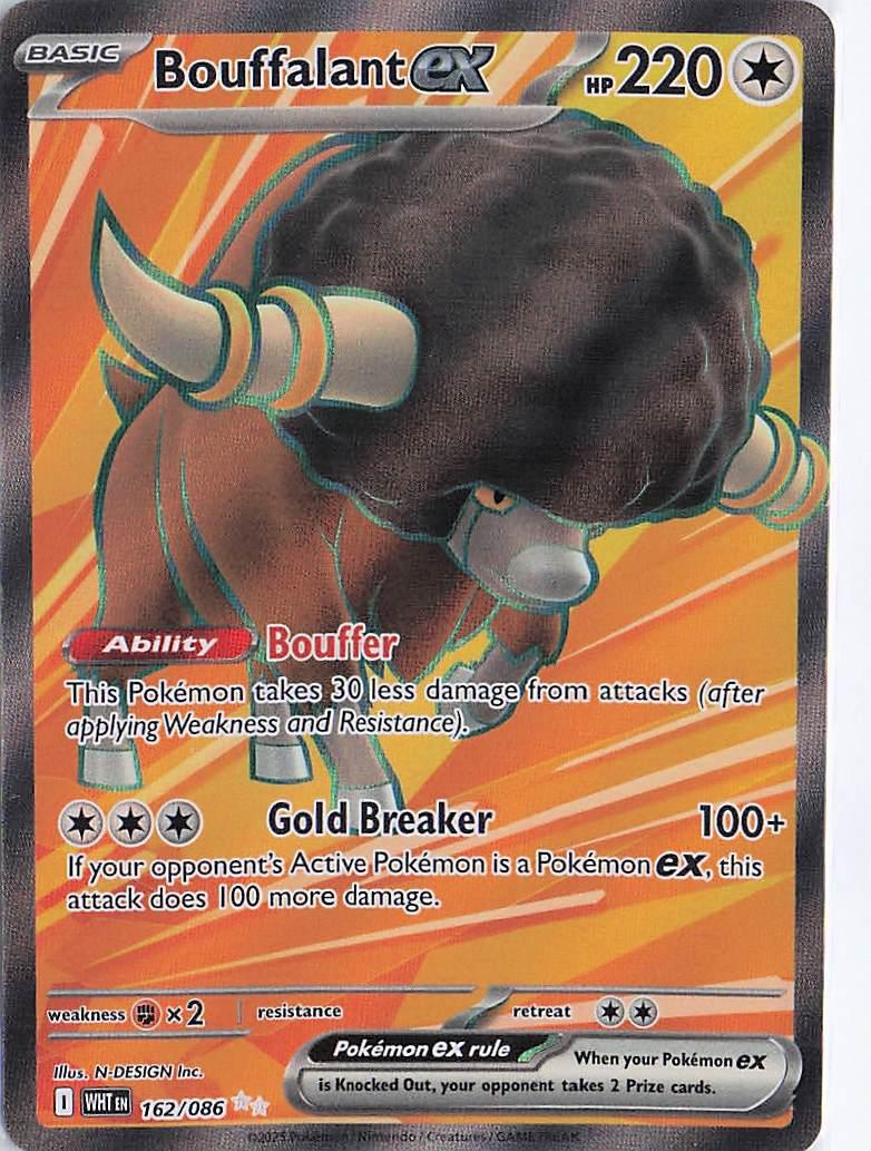 Bouffalant ex 162/086