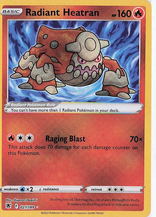 Radiant Heatran 027/189