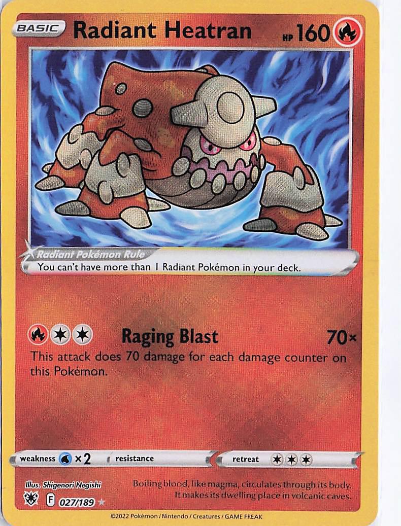 Radiant Heatran 027/189