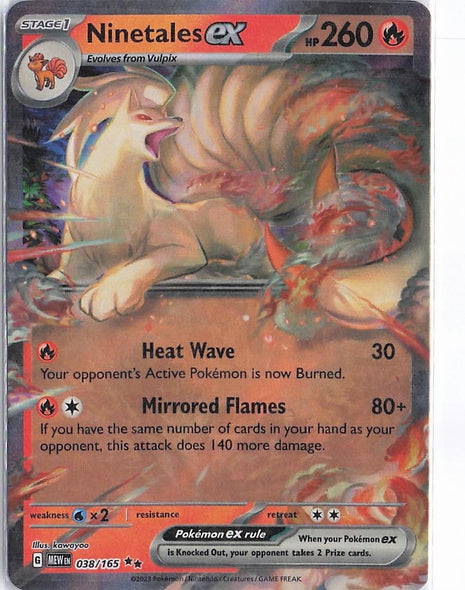 Ninetales ex 038/165