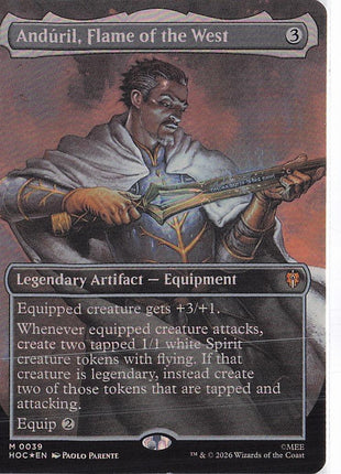 Anduril, Flame of the West M0039 (Foil)