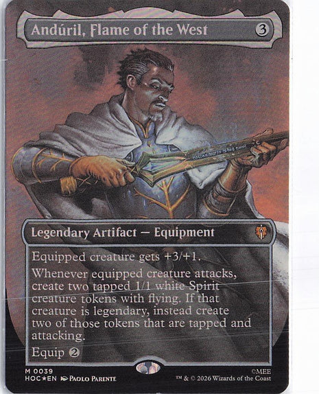 Anduril, Flame of the West M0039 (Foil)