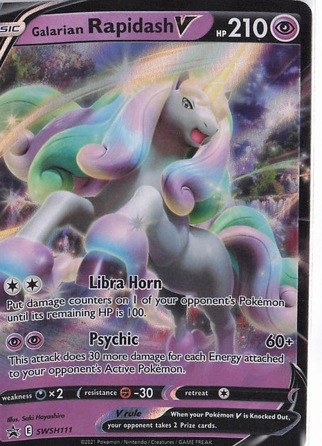 Galarian Rapidash V SWSH111