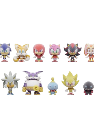 Sonic The Hedgehog - Series 5: Flocked 3D Character Bag Clip Blind Bag