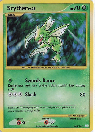 Scyther LV.25 130/127 (H)