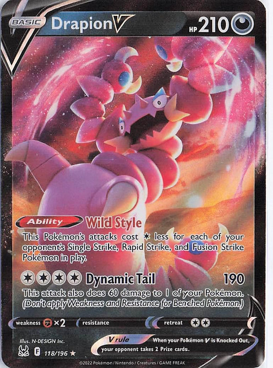 Drapion V 118/196