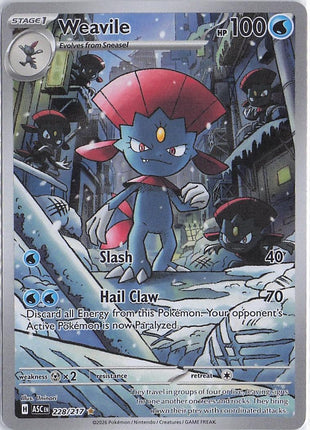 Weavile 228/217