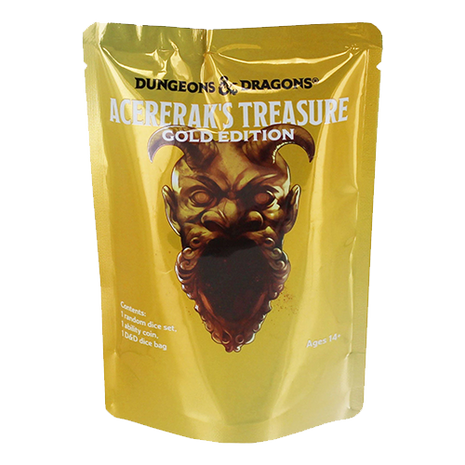 Dungeons & Dragons - Acererak's Treasure Gold Edition Dice Blind Bag