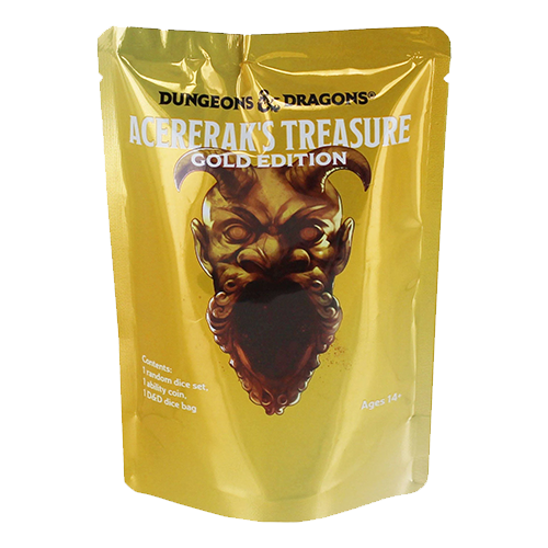 Dungeons & Dragons - Acererak's Treasure Gold Edition Dice Blind Bag