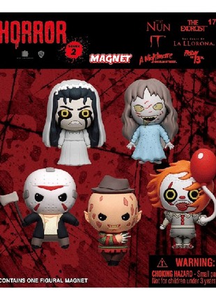 Warner Brothers Horror - Series 2: 3D Magnet Blind Bag