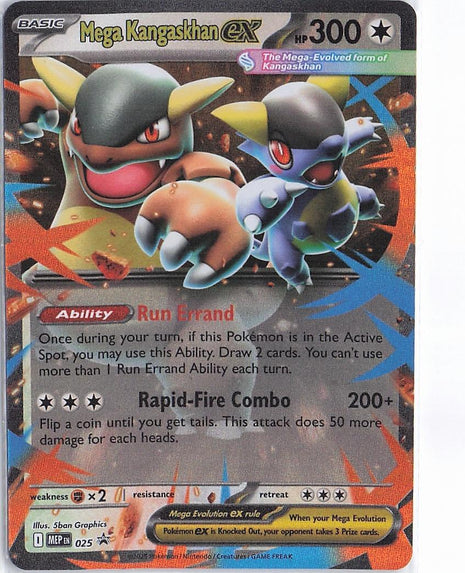 Mega Kangaskhan ex MEP 025