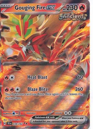 Gouging Fire ex 038/162