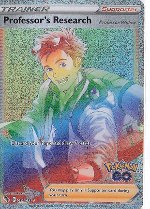 Professor’s Research 084/078