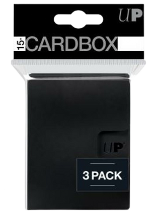 Ultra Pro - 3 Pack Black Card Box