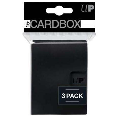 Ultra Pro - 3 Pack Black Card Box
