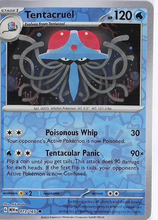 Tentacruel 073/165 (RH)