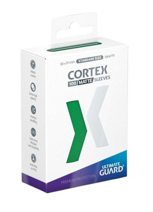 Ultimate Guard - Green Matte Cortex Sleeves Standard Size (100)