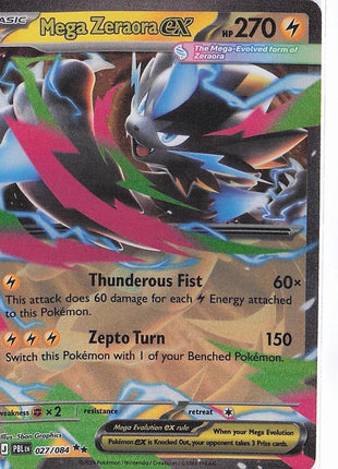 Mega Zeraora ex 027/084