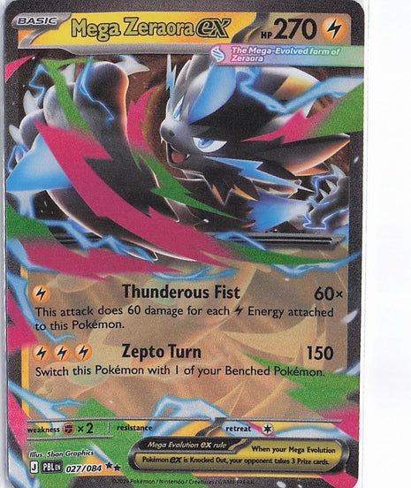 Mega Zeraora ex 027/084
