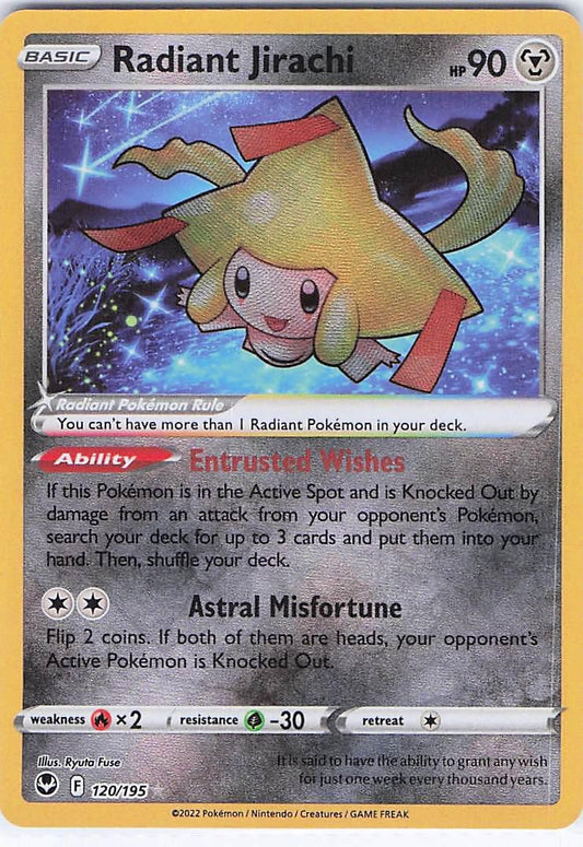 Radiant Jirachi 120/195