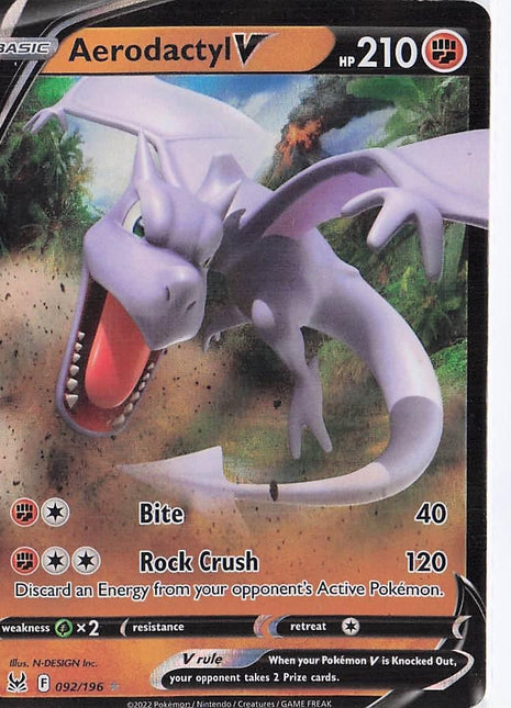 Aerodactyl V 092/196