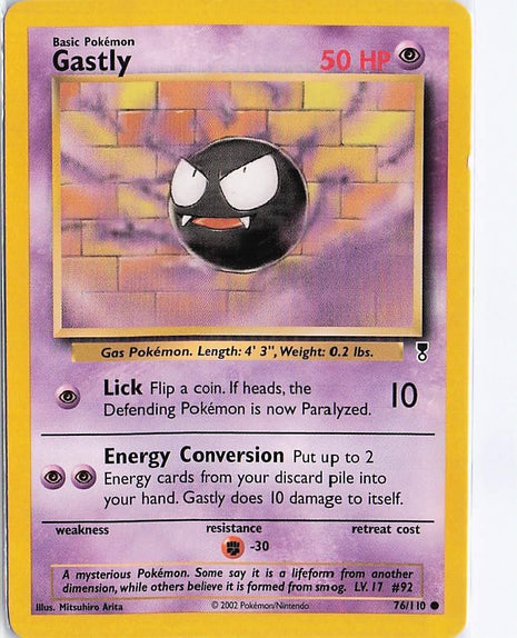 Gastly 76/110