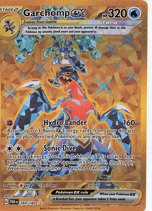 Garchomp ex 260/182