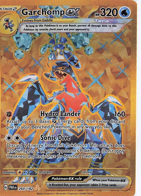 Garchomp ex 260/182