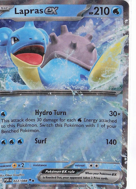 Lapras ex 022/088
