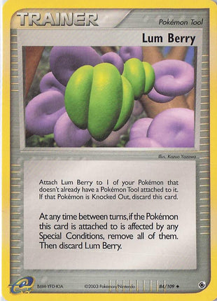 Lum Berry 84/109