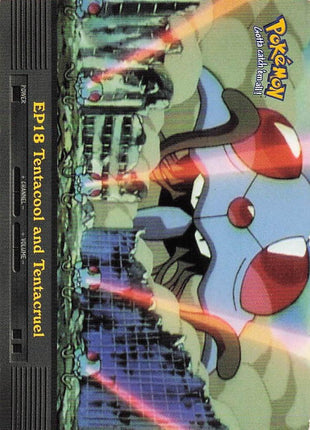 EP18 Tentacool and Tentacruel- Topps