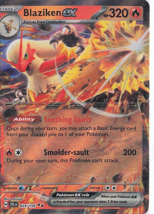 Blaziken ex 024/159