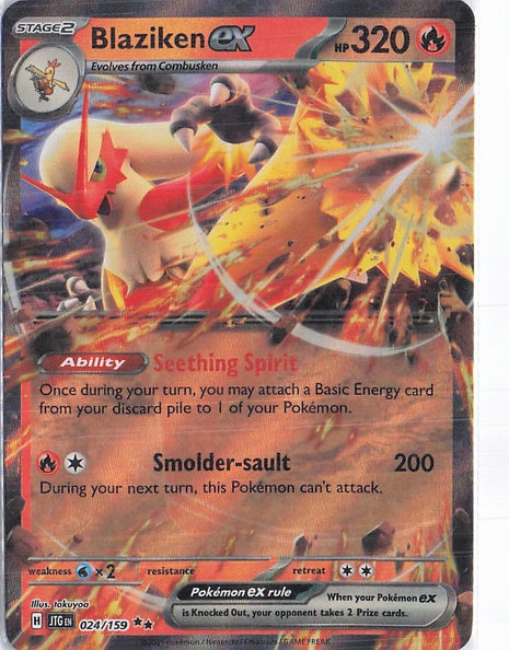 Blaziken ex 024/159