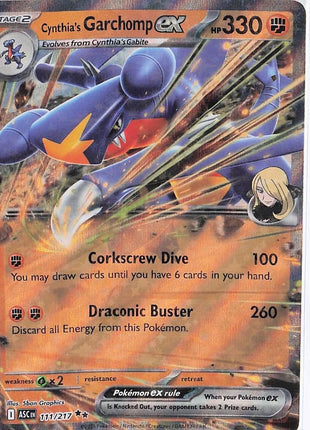 Cynthia’s Garchomp ex 111/217