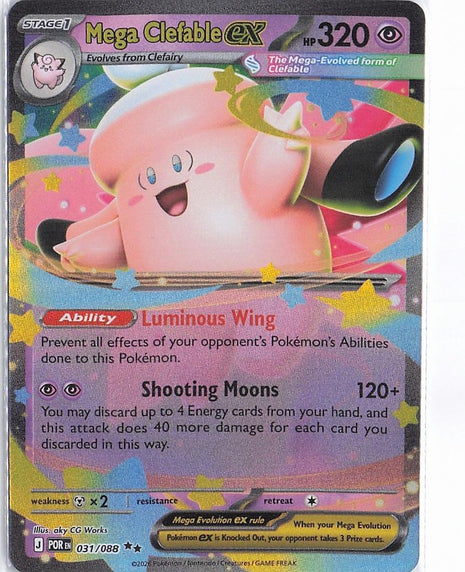 Mega Clefable ex 031/088