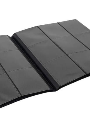 Vault X - White 9 Pocket Strap Binder