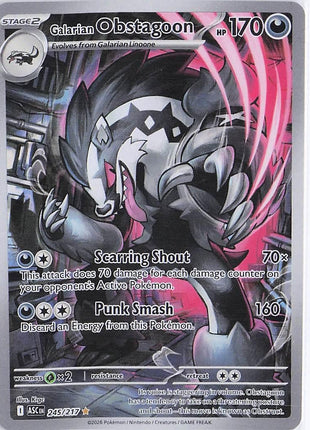 Galarian Obstagoon 245/217