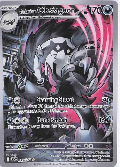 Galarian Obstagoon 245/217