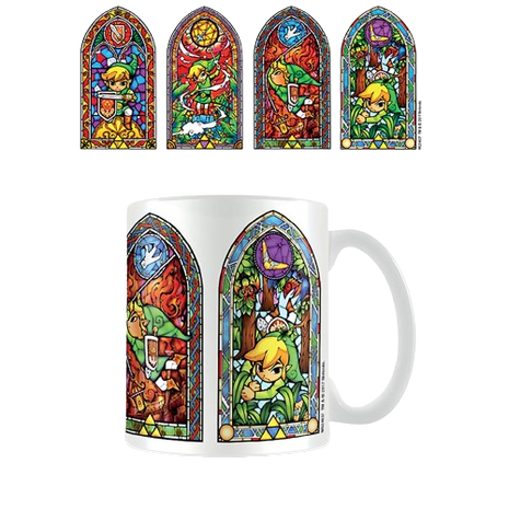 The Legend Of Zelda - Stained Glass Mug
