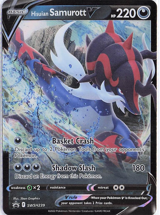 Hisuian Samurott V SWSH239